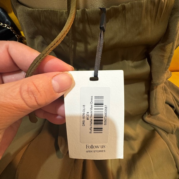 Chic Strapless Brown Dress - Picture 9 of 11